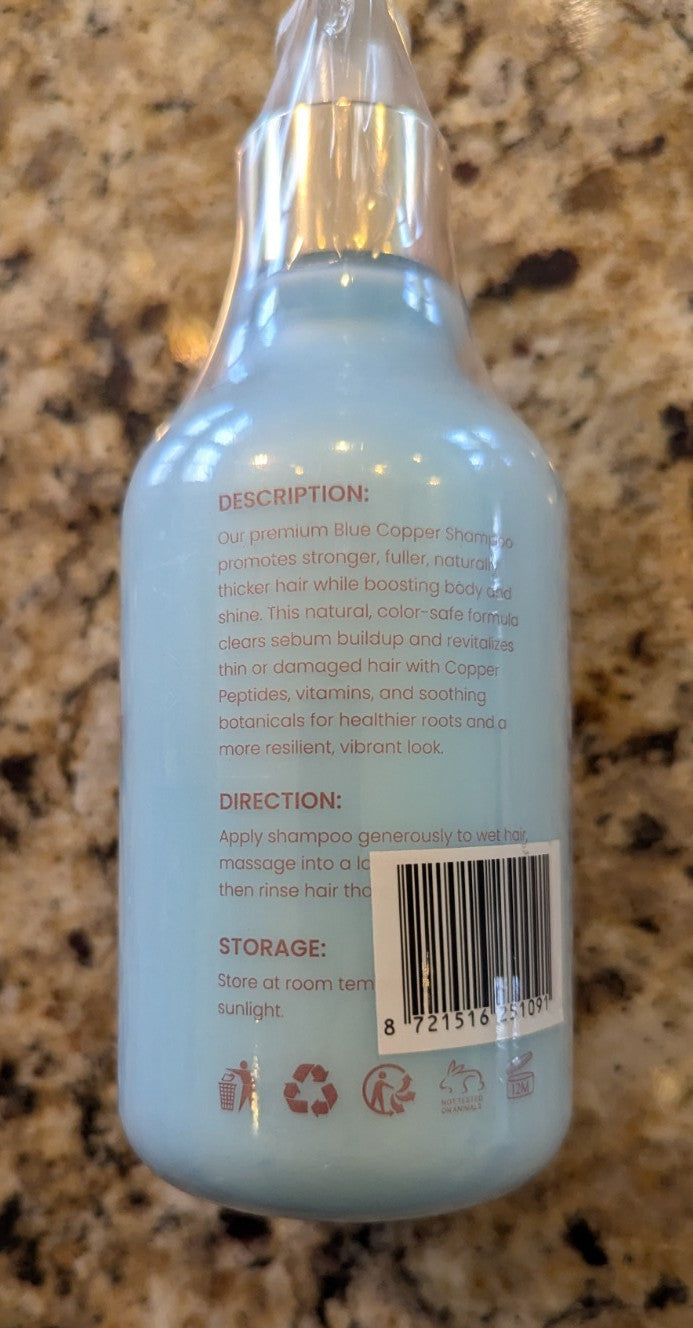 Hairgenetix Copper Peptide Hair Growth Shampoo 10.1 fl oz