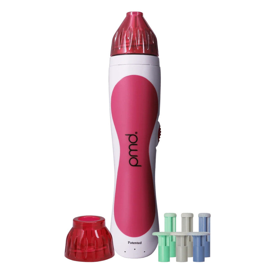 Personal Microderm Classic Exfoliator Tool with 100min Runtime - Pink