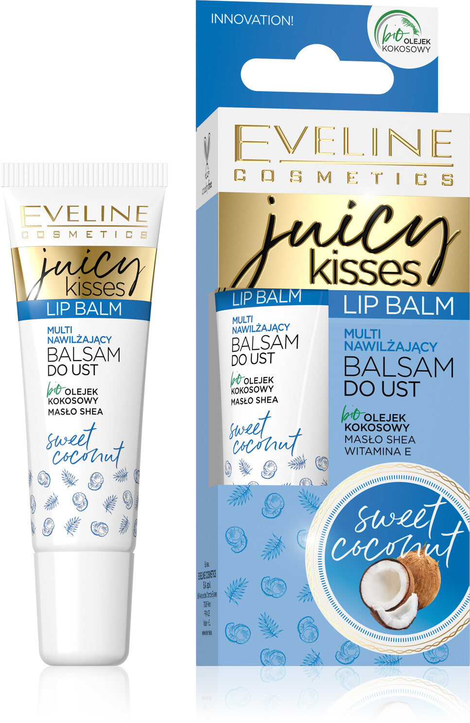 Juicy & Nourishing Lip Balm Butter Set - Coconut, Mango, Chocolate Flavors