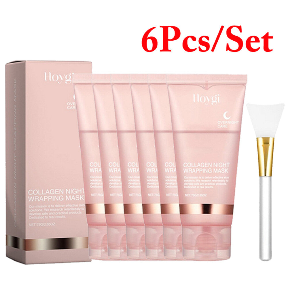 Collagen Peel Off Overnight Facial Mask - Anti-Wrinkle Night Care