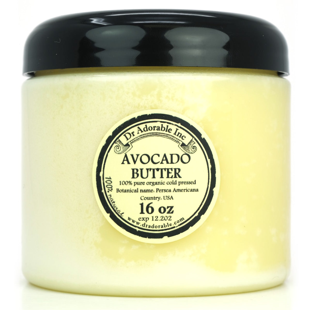 Organic Avocado Butter - Cold Pressed Pure