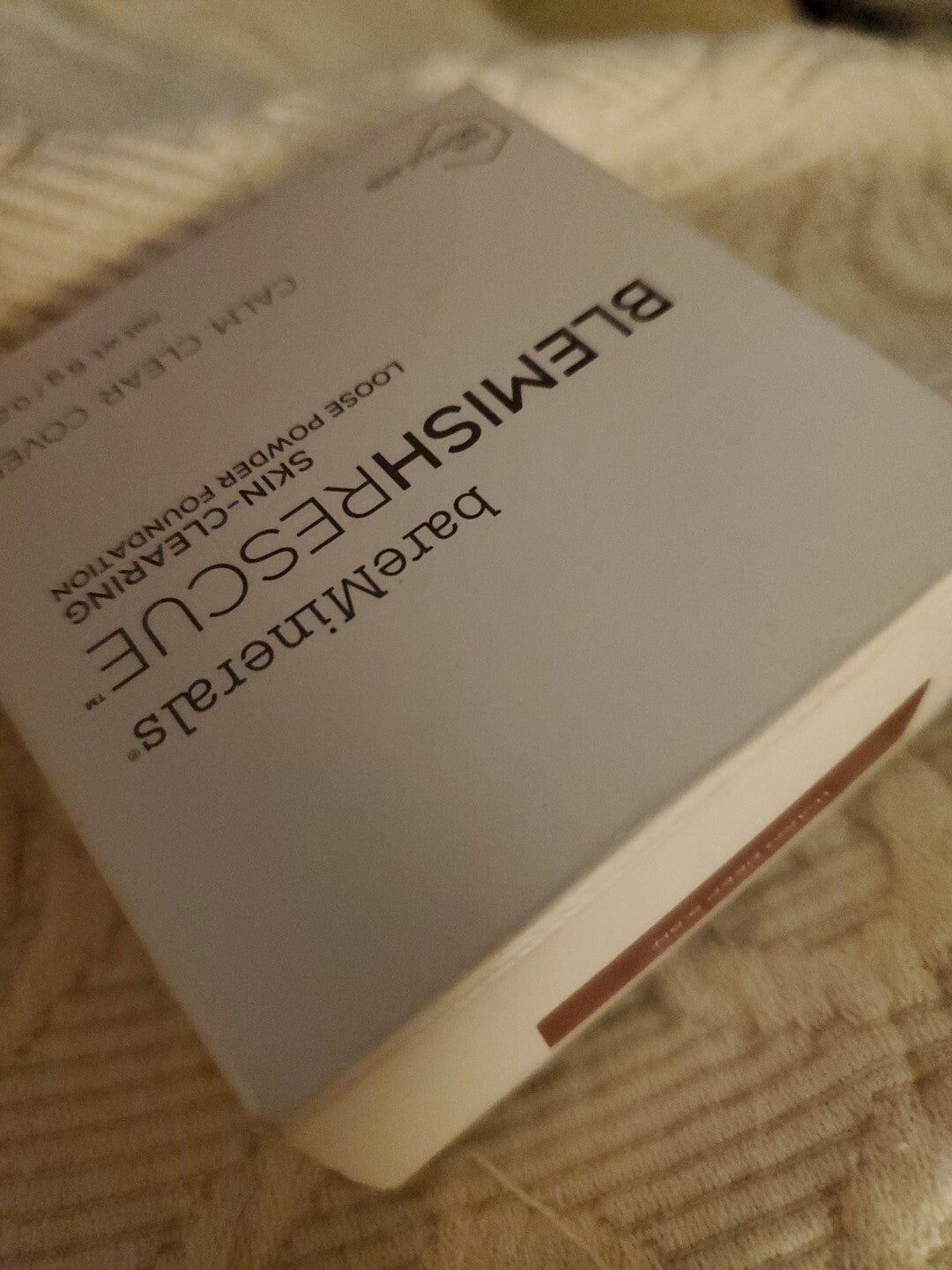 BareMinerals Blemish Rescue Skin Powder Foundation Warm Deep - Loose Face Makeup