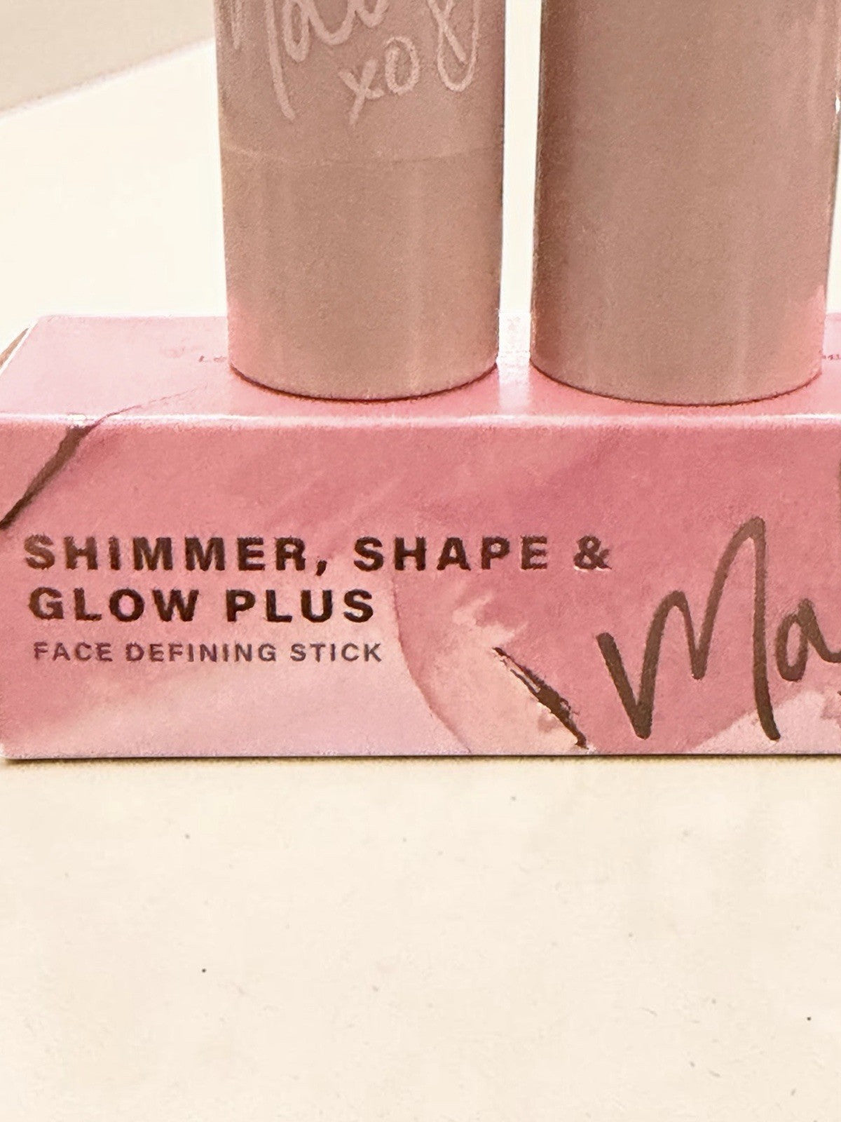 Face Highlight Stick with Mauve Shimmer for Contouring & Glow - Unisex