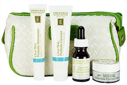Eminence Clear Skin Starter Set for Oily & Problem Skin - Organic Skincare Kit