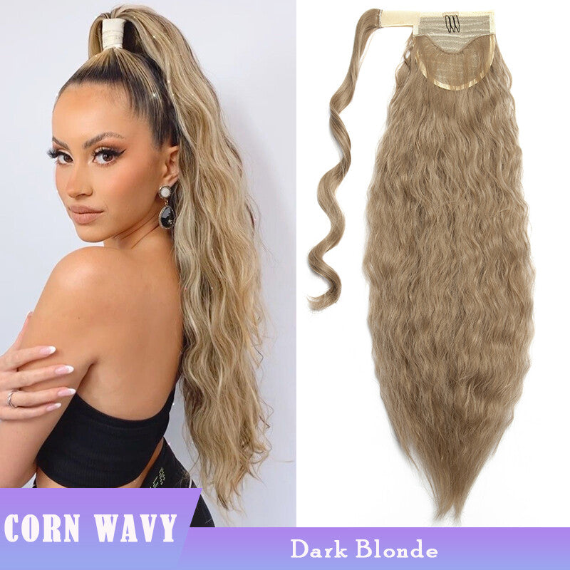Thick Real Wrap Ponytail Hair Extensions - Mega Long & Natural Looking