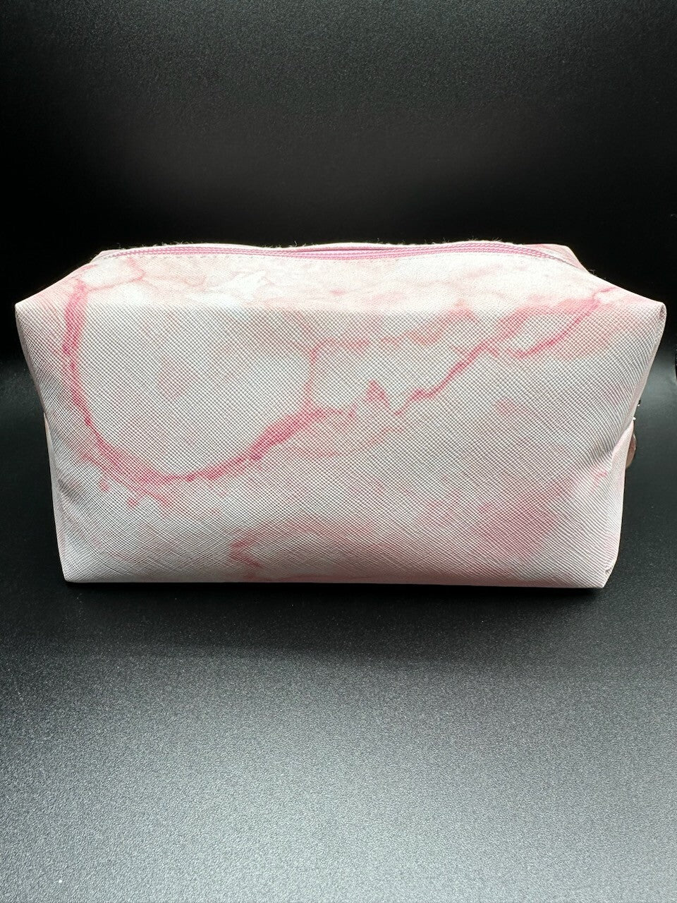 Pink Marbled Makeup & Cosmetic Accessories Bag