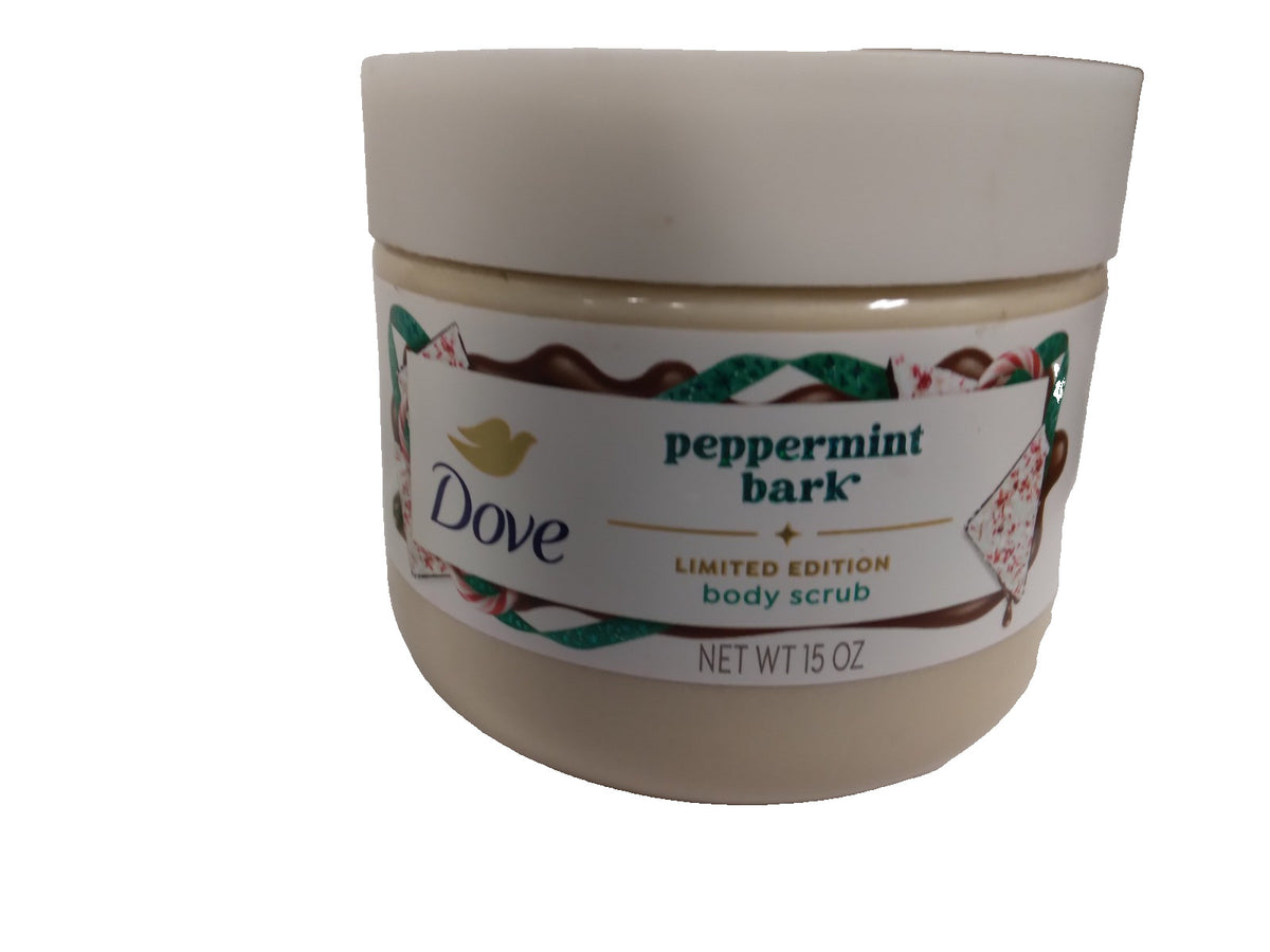 Dove Limited Edition Body Scrub Peppermint Bark 15 oz
