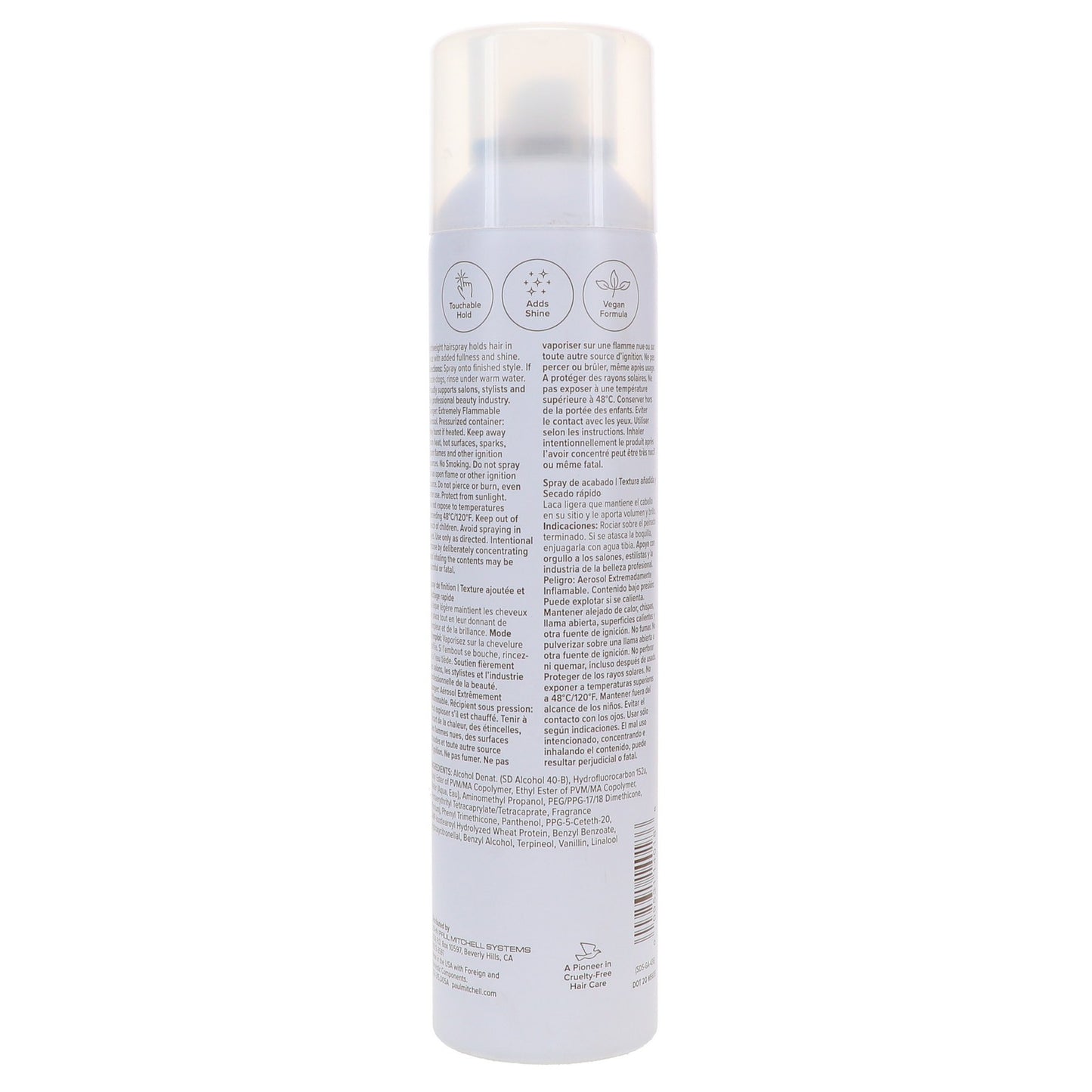 Paul Mitchell Flexible Hold Hair Spray - 9.5 oz, Lightweight & Refillable
