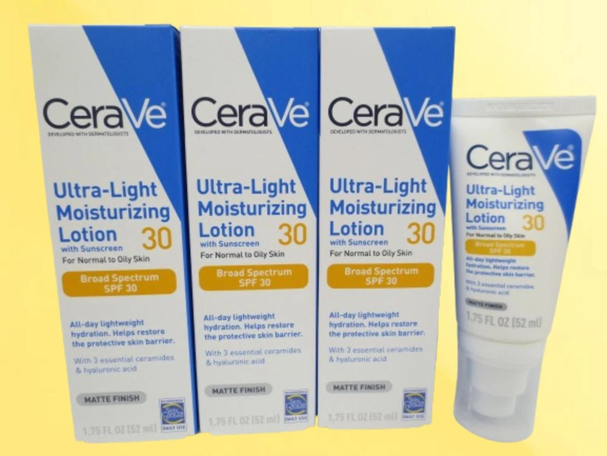 CERAVE ULTRA-LIGHT MOISTURIZING LOTION W/ SUNSCREEN SPF 30 1.75 OZ