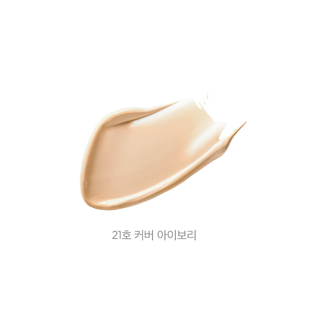 Long-Lasting Cover Liquid Foundation Pact with SPF 50 - 7 Colors