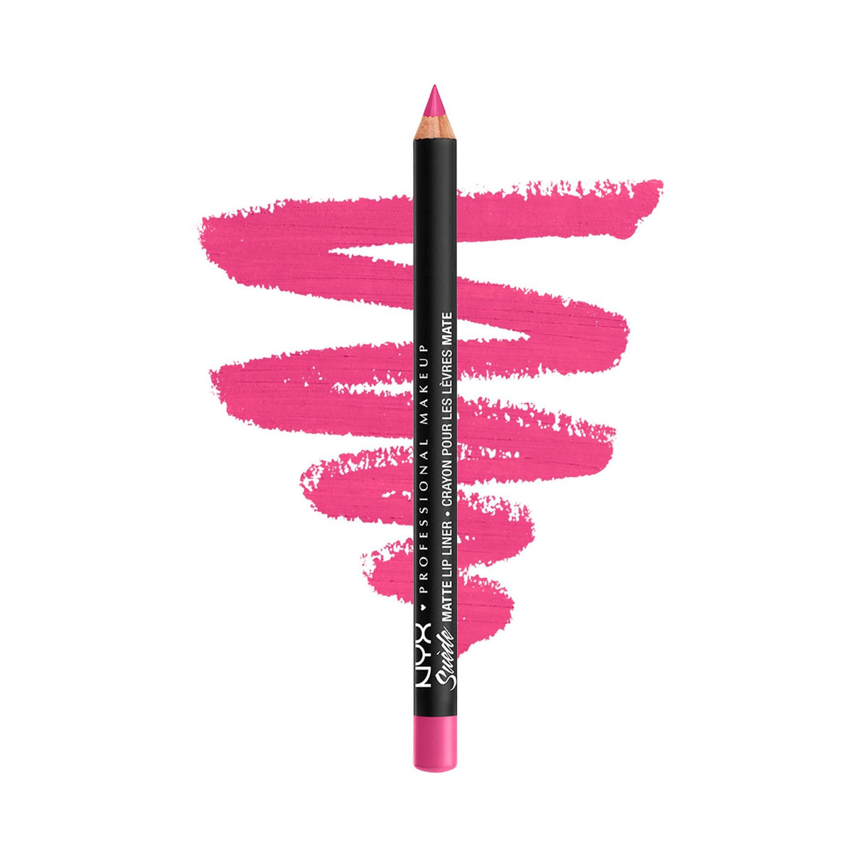 Set of 2 Matte Lip Liner Pencils - Pink Lust, Full Coverage, Velvety Finish