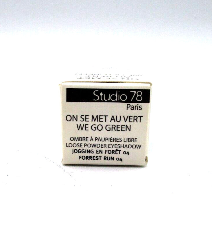 Studio 78 Loose Powder Eyeshadow - We Go Green 04, 1.75 g