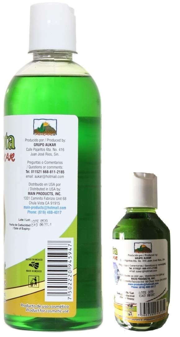 Bergamot Shampoo 500ml + Hair Oil 120ml Set