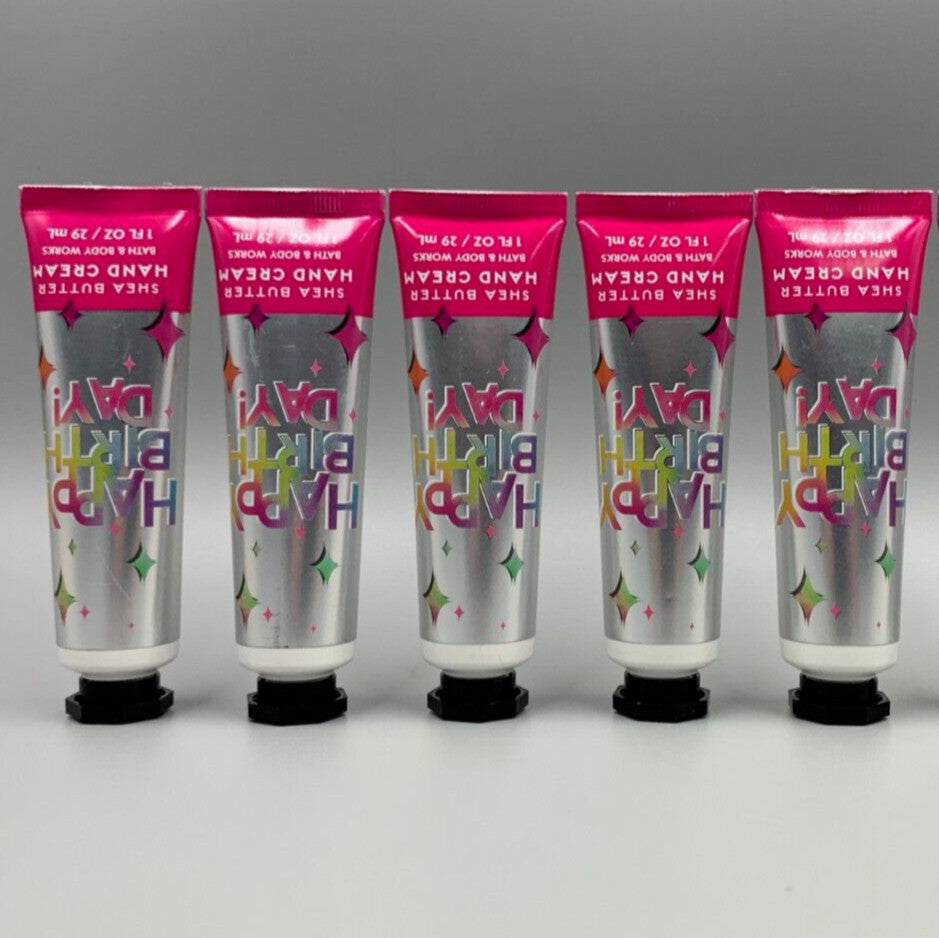 Bath & Body Works Happy Birthday Vanilla Mini Hand Lotion S/5 #1070E