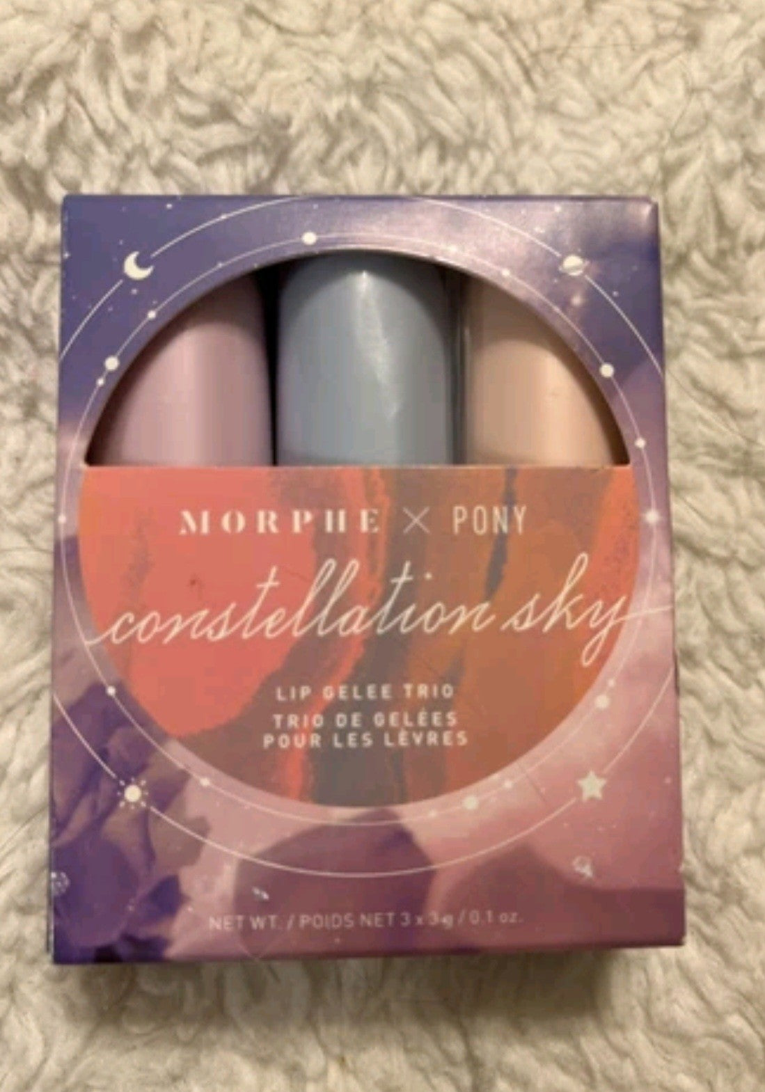 Morphe Constellation Sky Lip Gelee Trio Shimmering Lip Gloss Set - 3 Shades