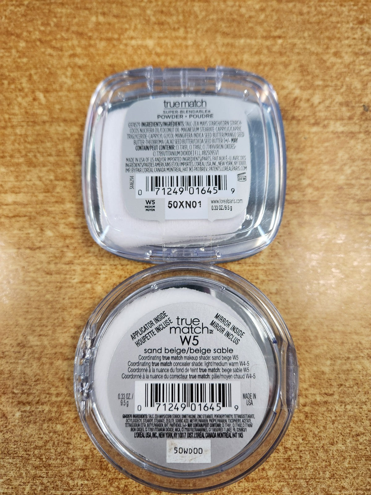 L'Oréal True Match Super Blendable Powder W5 Medium 2-Pack - Natural Finish