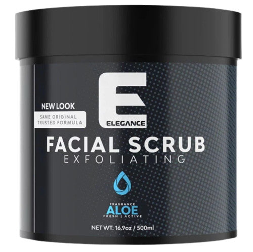 Elegance Exfoliating Facial Scrub 16.9oz Aloe, Mint, Herbs Fresh &