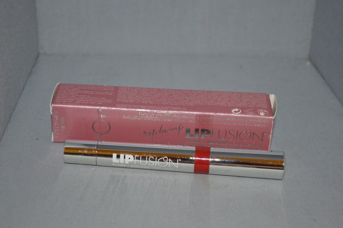 Lip Fusion Replump Liquid Lipstick Runway 0.09oz - New Boxed