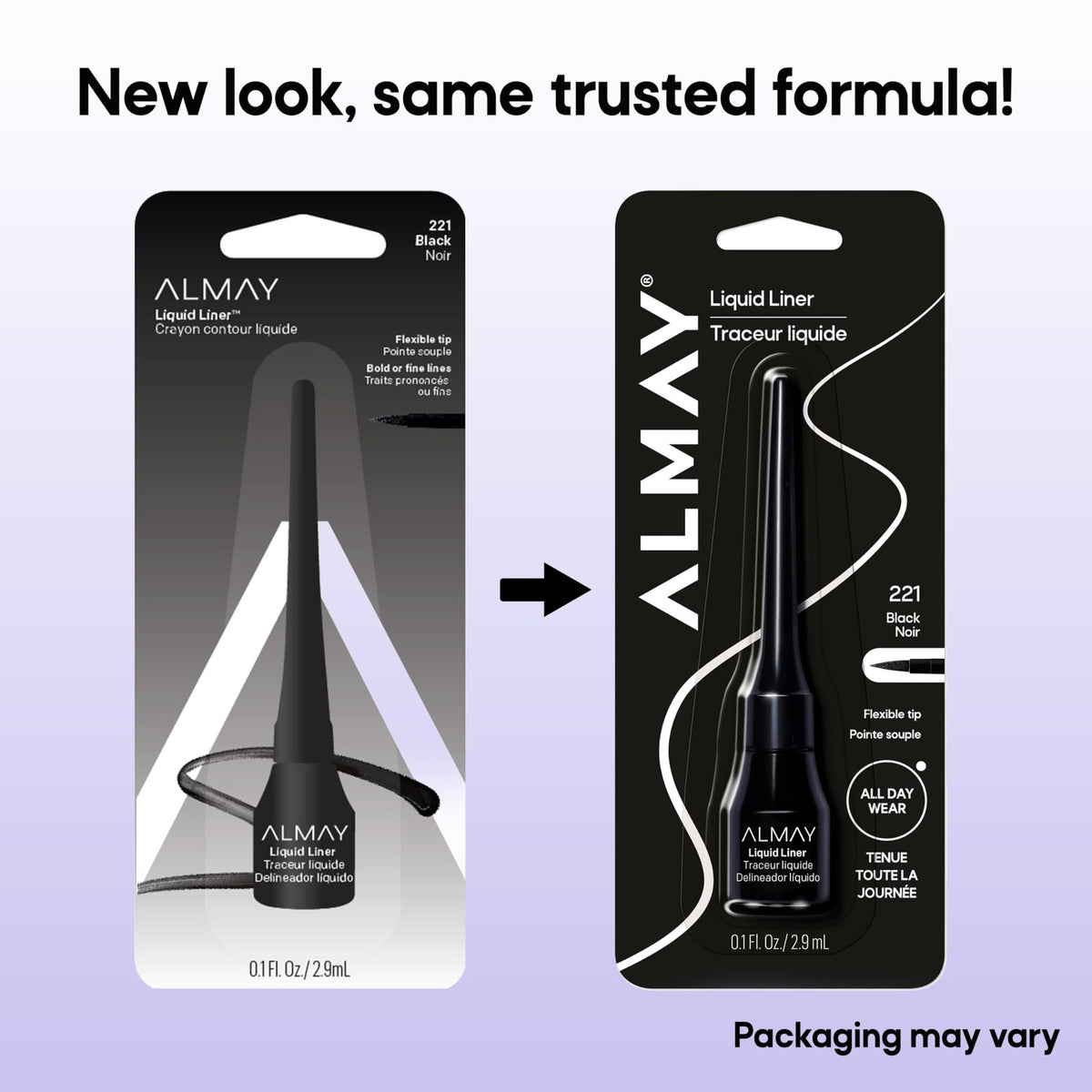 Waterproof Brown Liquid Eyeliner - Hypoallergenic & Cruelty-Free, 1 Fl Oz