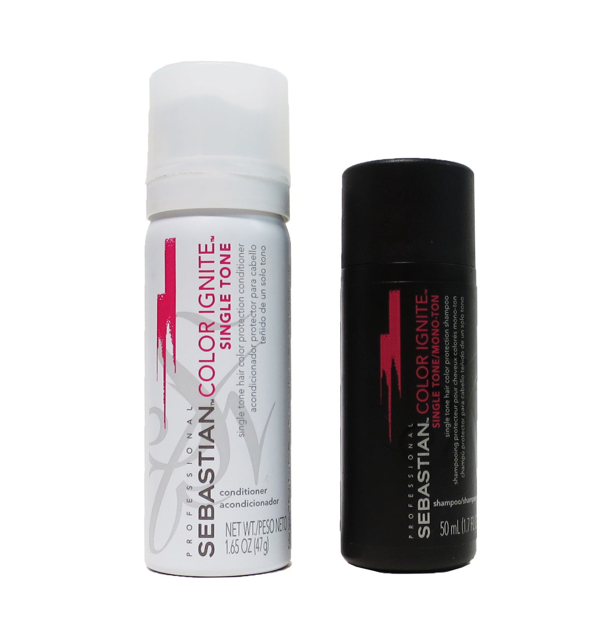 Sebastian Color Ignite Single Tone Shampoo and Conditioner Travel Duo