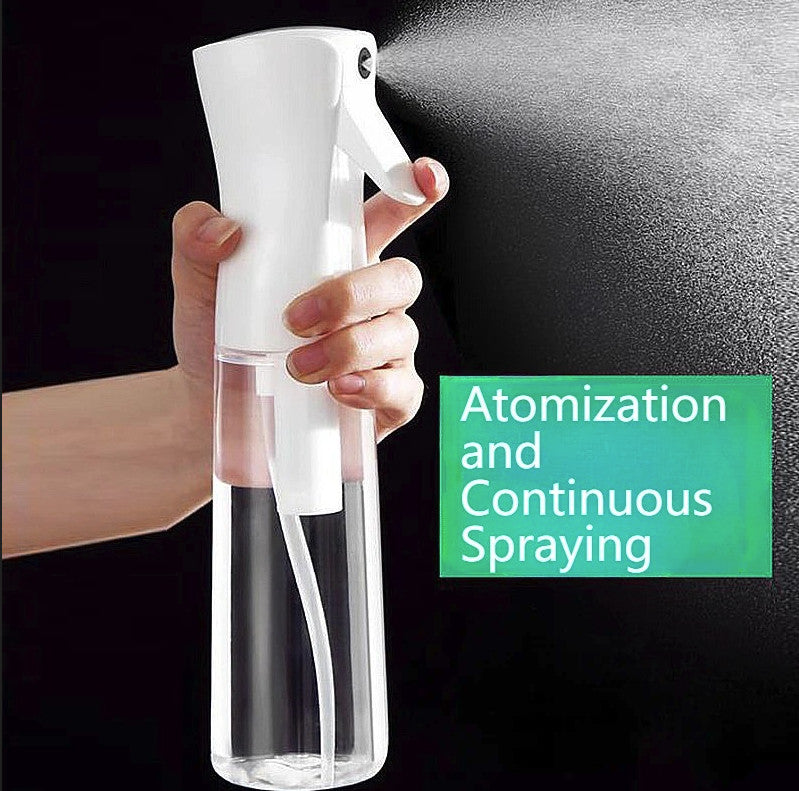 High Pressure Continuous Mist Spray Bottle for Hair & Makeup Refills