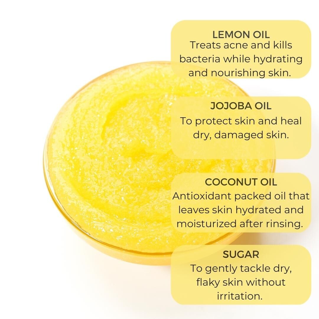 Exfoliating Body Scrub Polish Sugar Cellulite Exfoliator, Stretch