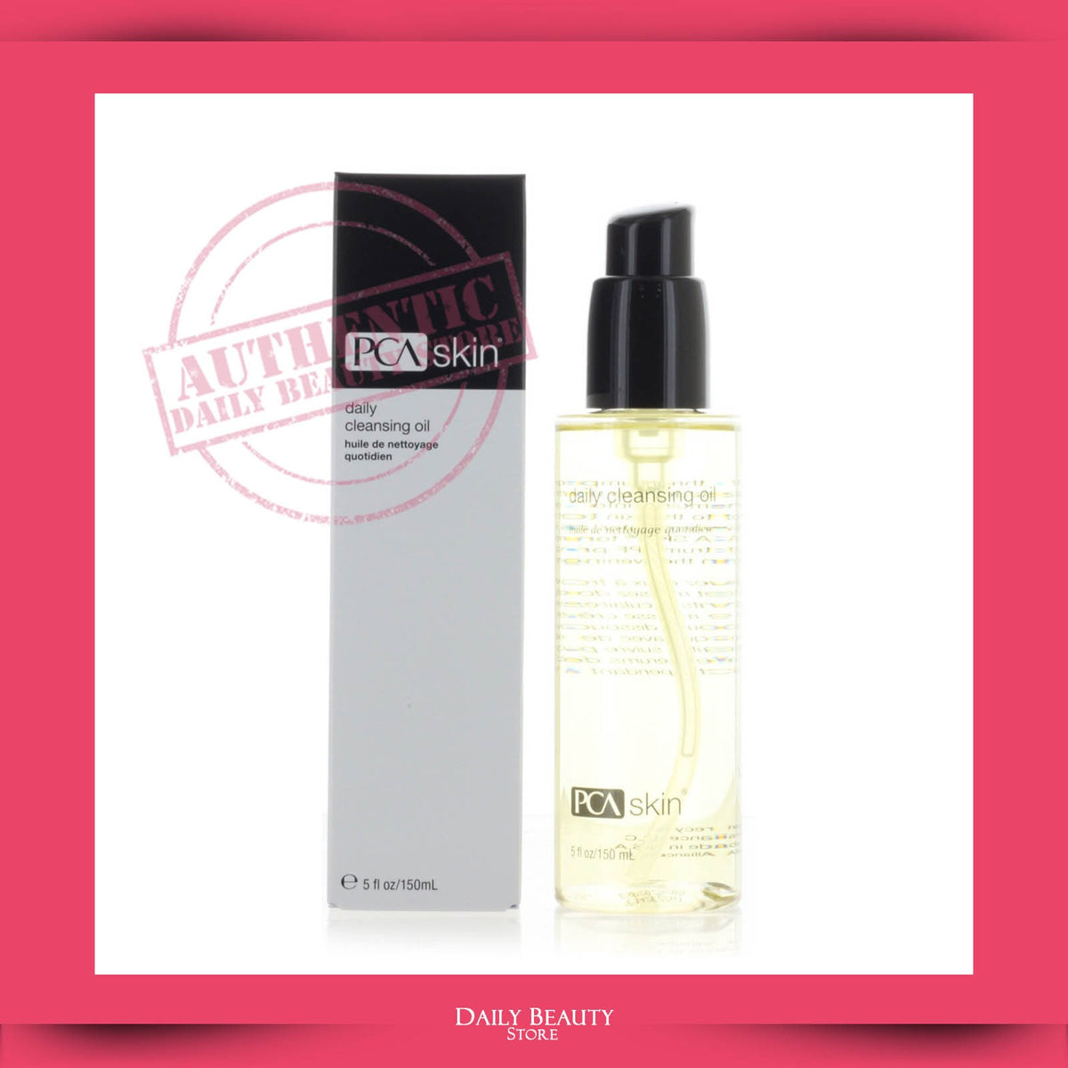 Daily Cleansing Oil for Face 150ml Hydrating Skin Care with Grape & Almond Oil