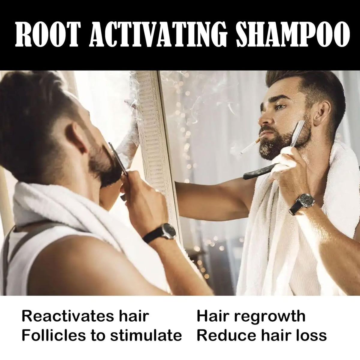 Hair Growth Shampoo for Men - 200ml Root Activator