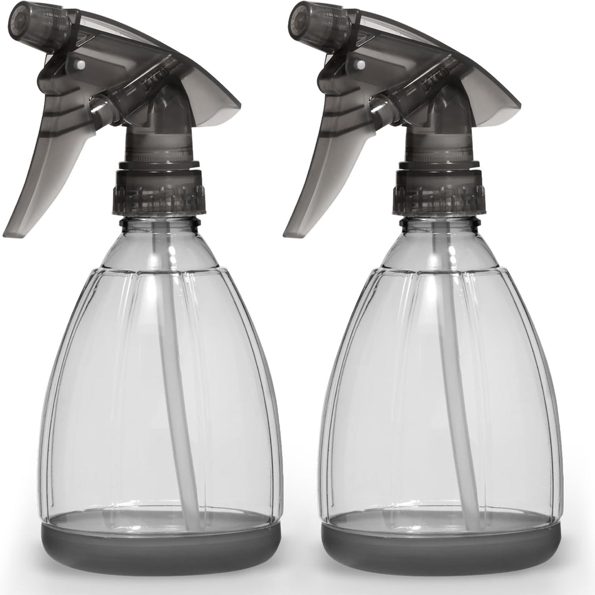 12 oz Refillable Spray Bottles Pack of 2 - Multi-Purpose Household & Salon Use