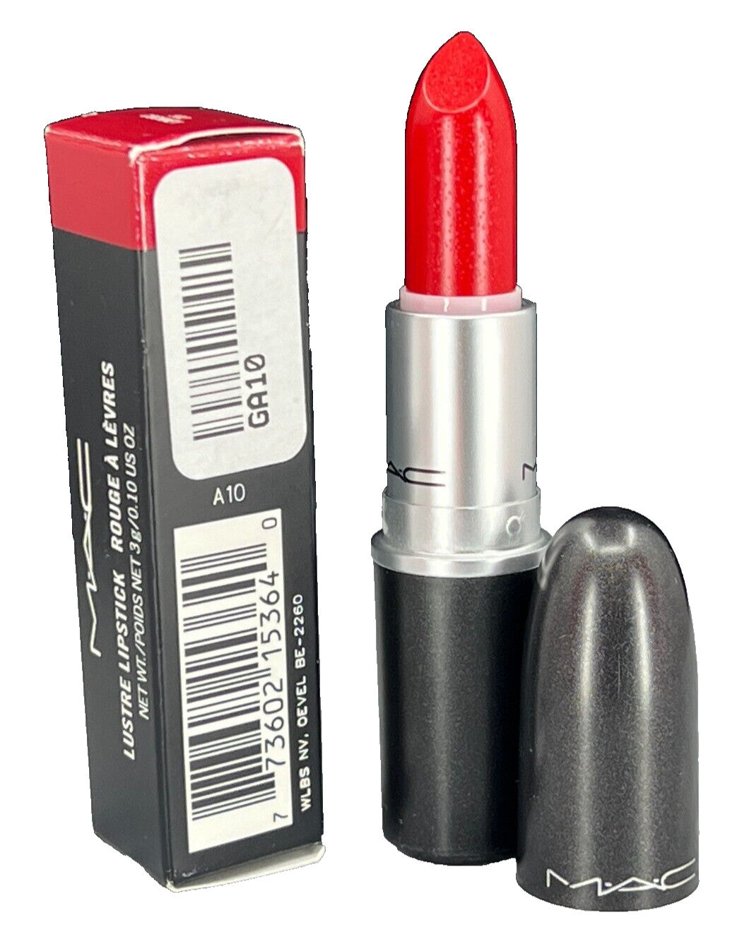 MAC Lustre Lipstick Cockney 0.10oz - Creamy Lip Color