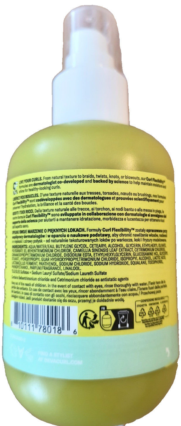 Curl Protection Primer for All Hair Types - DevaCurl FlexFactor 8 oz