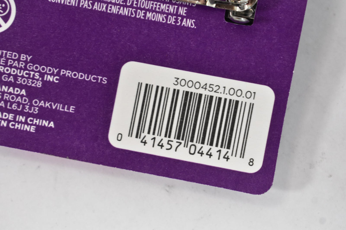 Goody Barrettes Stay Tight 04414 4/Pack 12 Total Assorted