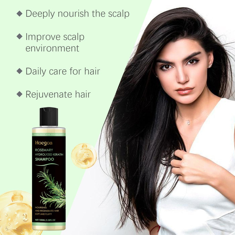 Rosemary Keratin Shampoo for Thinning Hair – 100ml