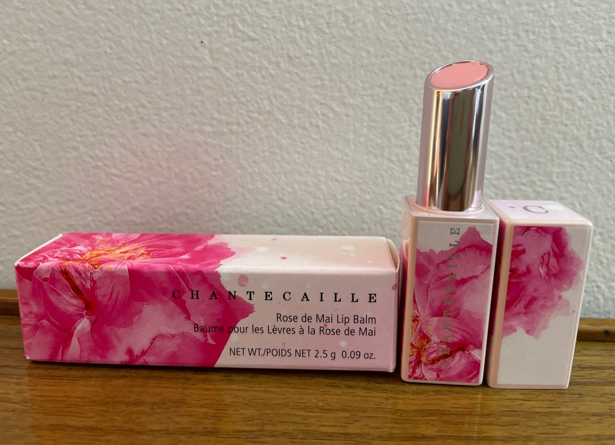 Lip Balm Set - Rose de Mai 2.5g Full Size Natural Moisturizing