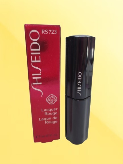Shiseido Lacquer Rouge Lipstick RS723 0.2 Oz - Set of 2