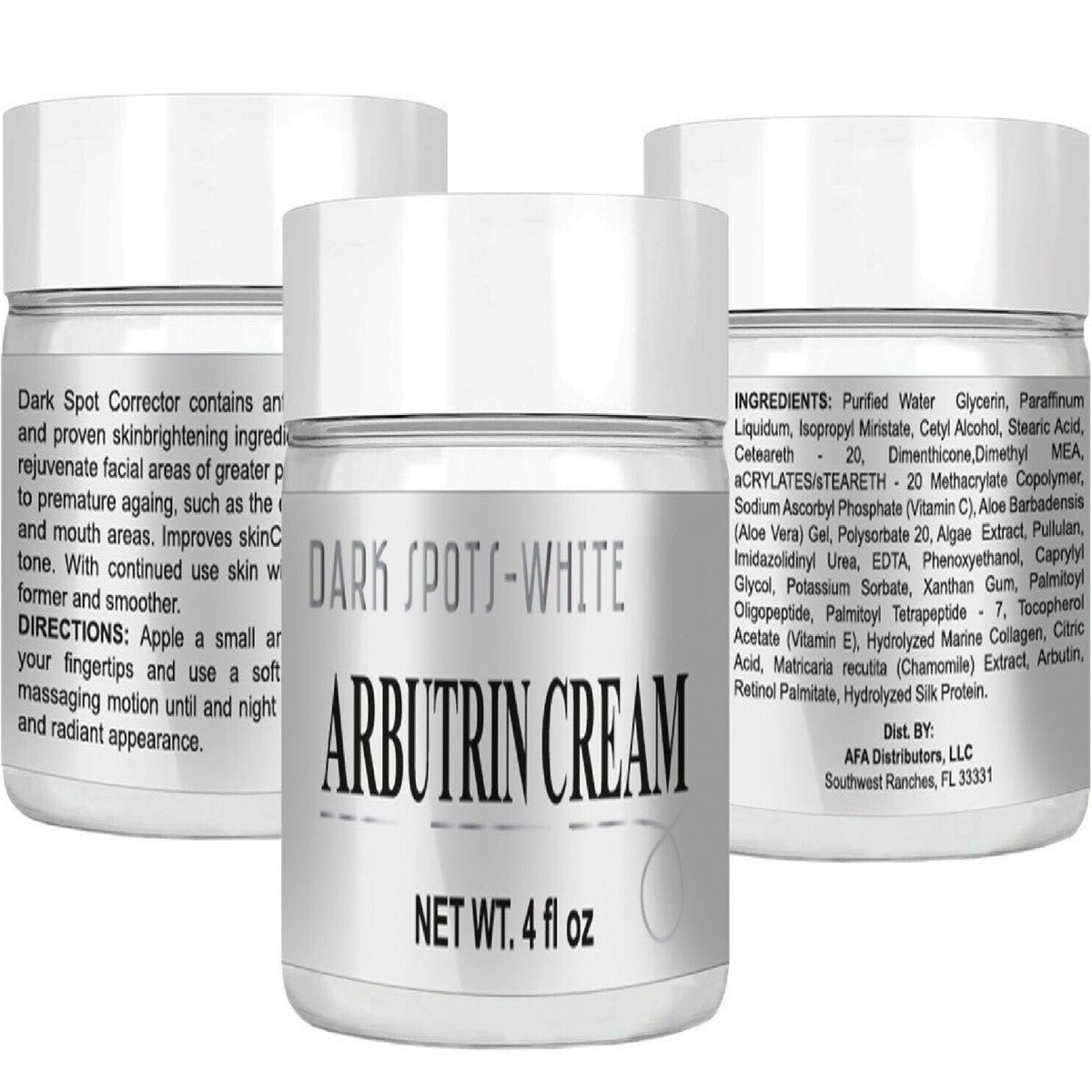 Anti-Aging Face Cream for Wrinkles & Dark Spots – 4 oz Daily Moisturizer