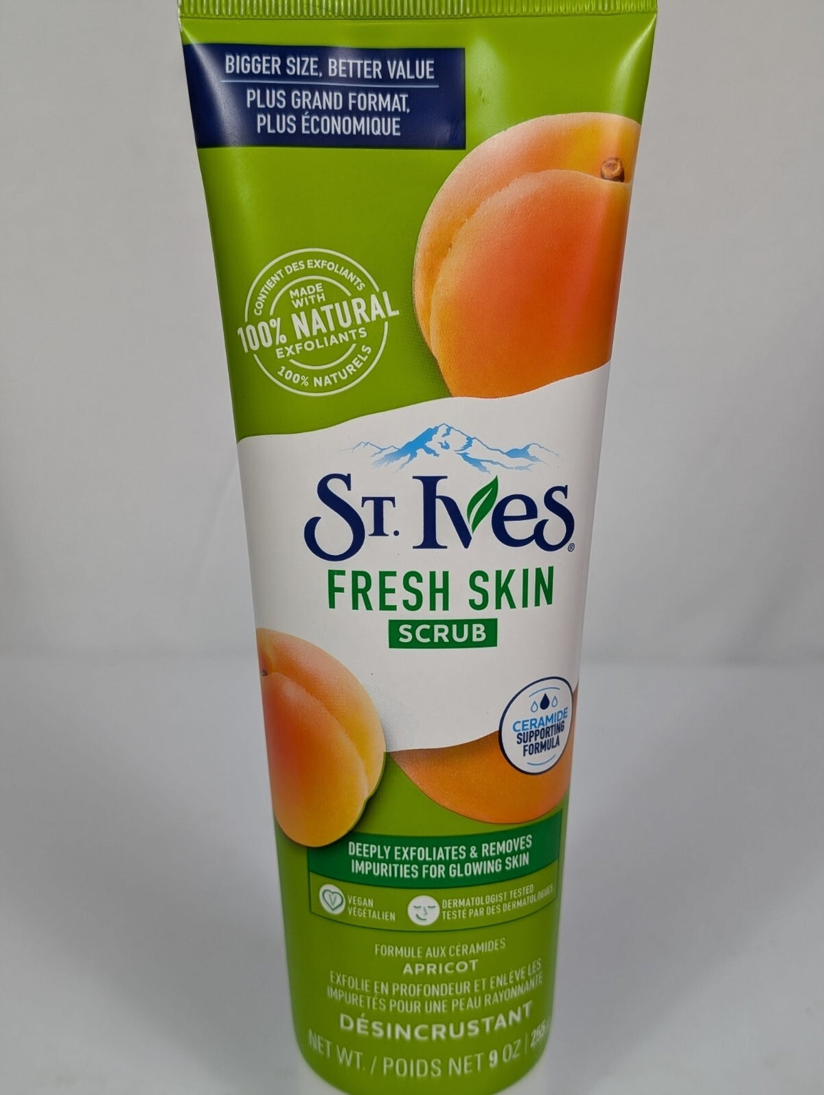 3 Pack St. Ives Fresh Skin Apricot Face Scrub Exfoliator, Clean &