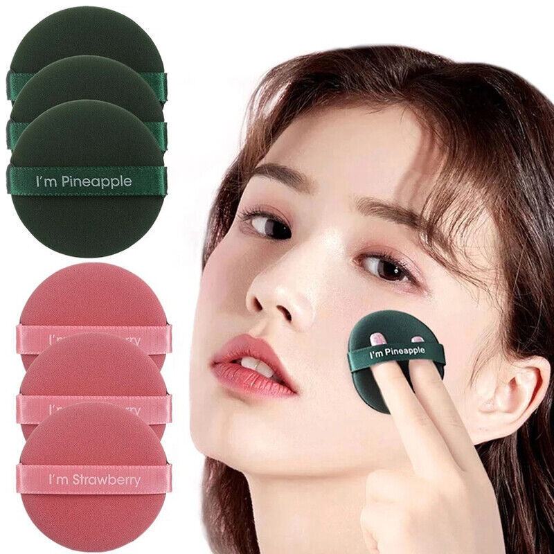Makeup Replacement Puff Set - Air Cushion Sponge for Wet or Dry Use, 7 Pieces