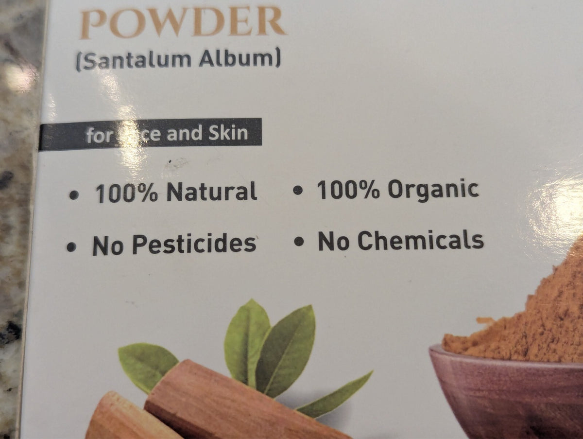 Sandalwood Powder for Face & Skin 3.5 oz