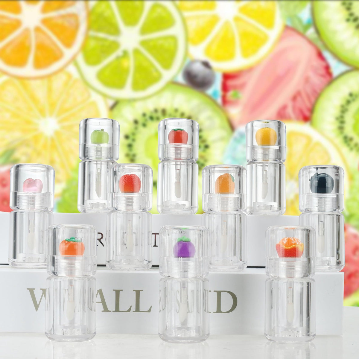 Clear Lip Gloss Tubes 3.5ml - 10 Pack Refillable Cosmetic Containers