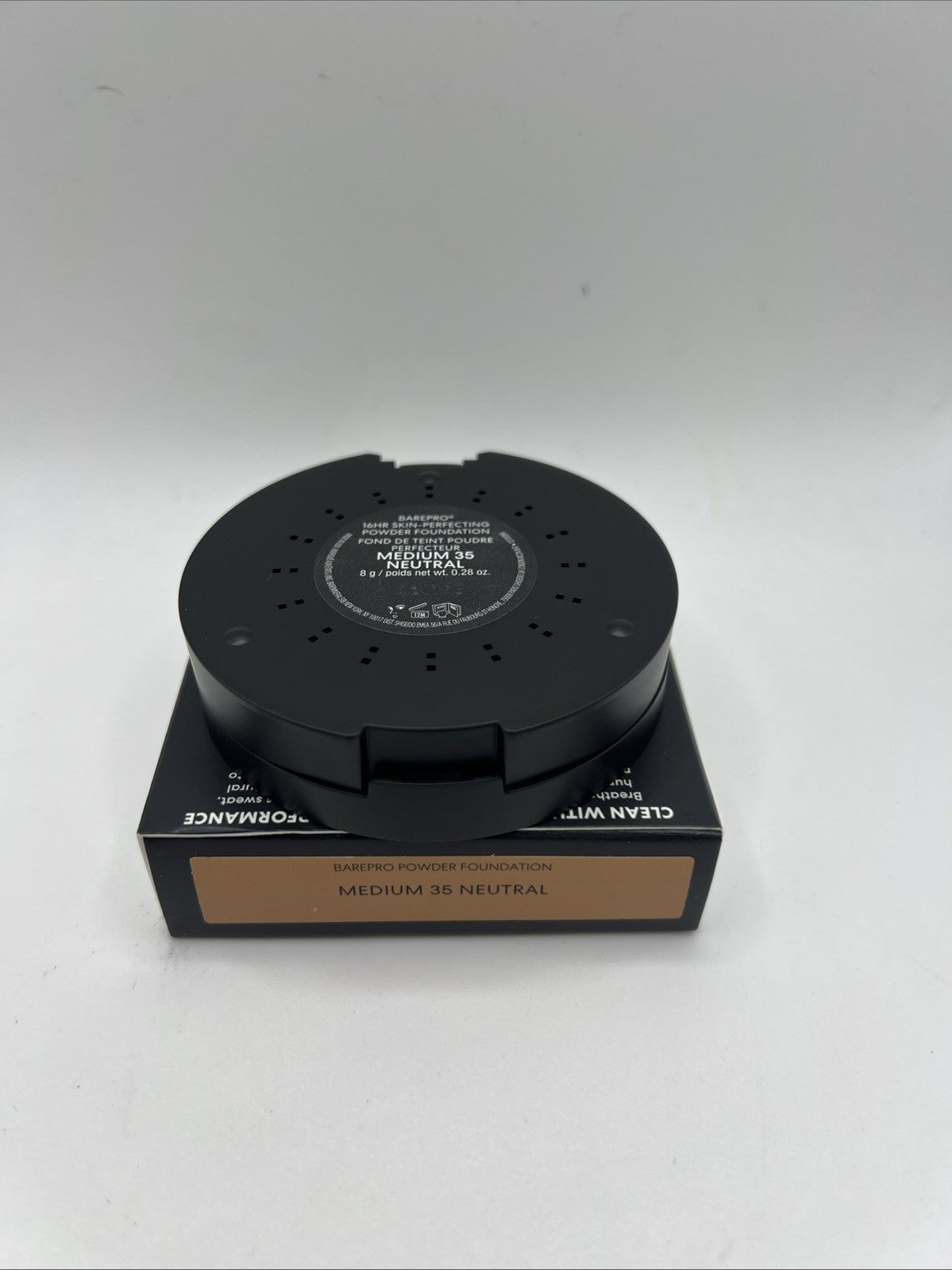 Mineral Powder Foundation - Skin Perfecting Face Makeup, Medium 35 Neutral