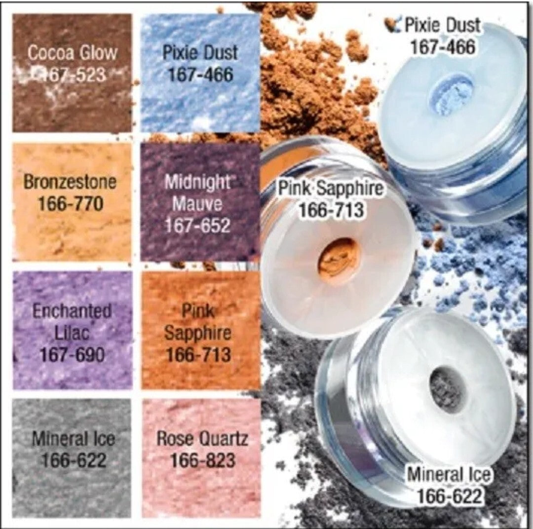 Loose Powder Eyeshadow in Rose Quartz - Vibrant Eye Makeup Pigment