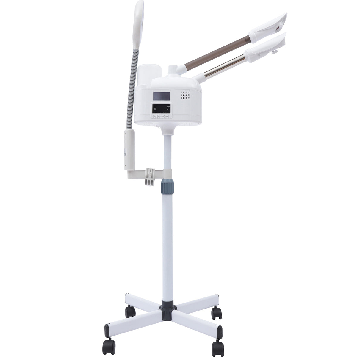 Pro 3 in 1 Facial Steamer 5X Magnifying Lamp Hot& Cold Ozone Machine