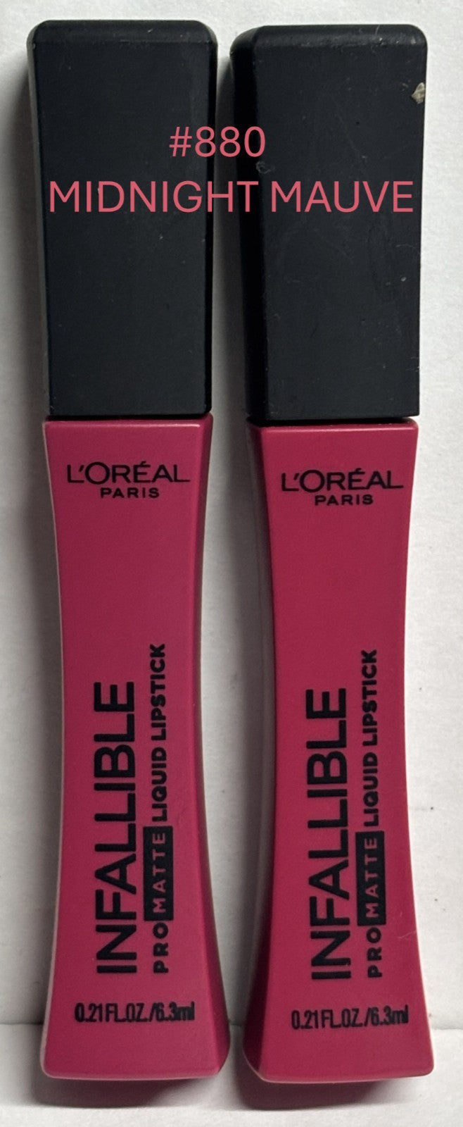 2 Pack Liquid Lipstick Set - Matte Lip Color Shades for All Styles