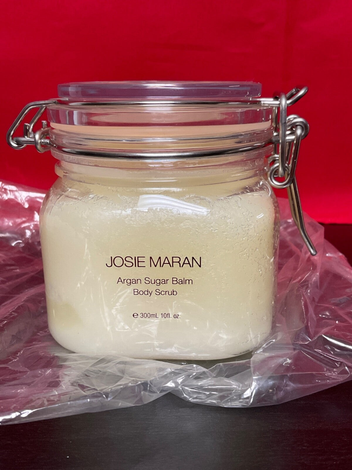 Josie Maran Argan Sugar Balm Body Scrub Choose Scent 300ml./10oz.