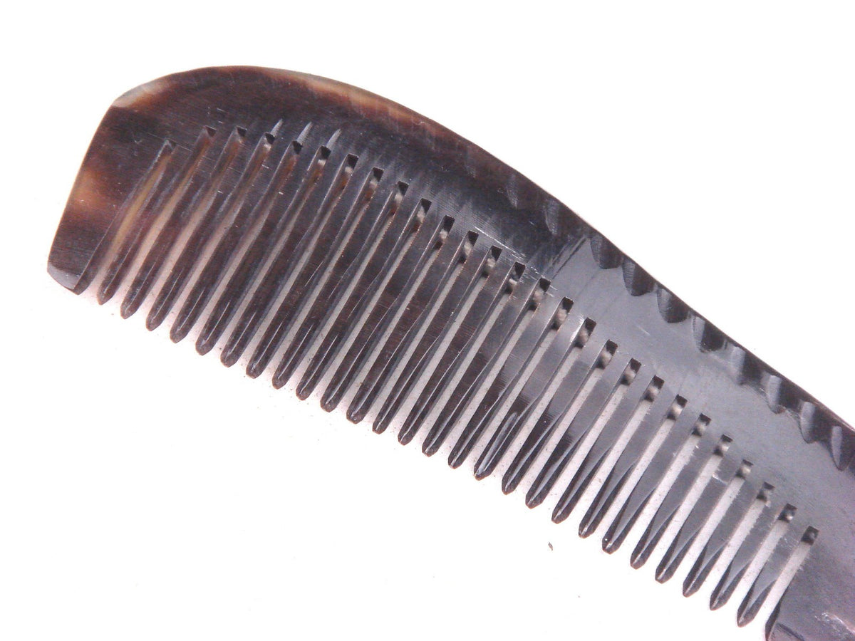 Ox Horn Pocket Comb Handcrafted Hair Organizer Light & Smooth