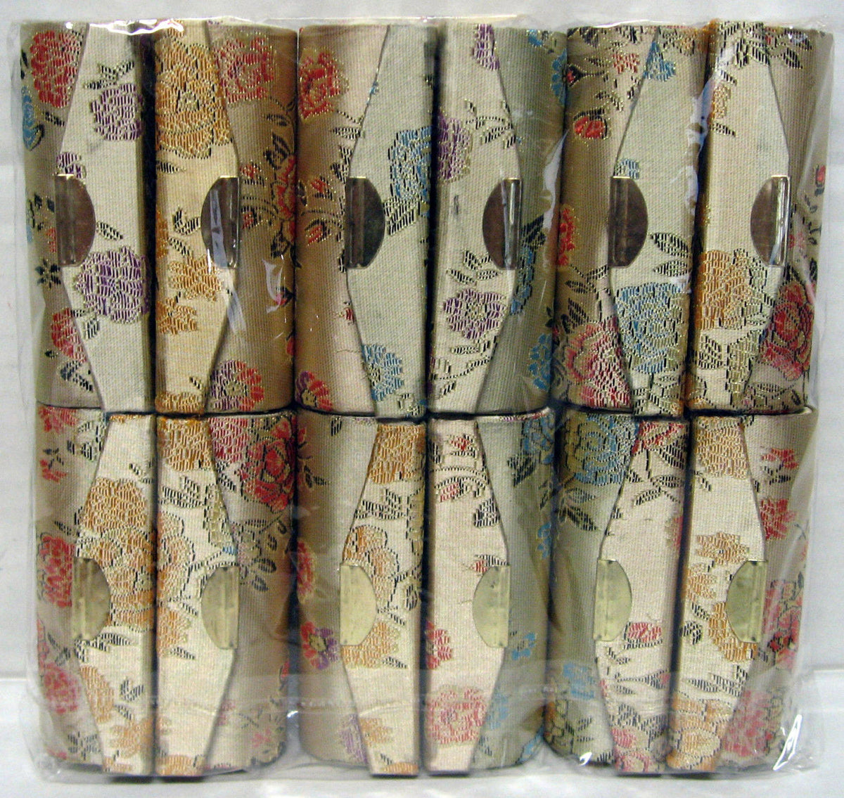 Elegant Lipstick Case with Mirror - Silky Fabric Cover, Unique Designs, Multiple Colors