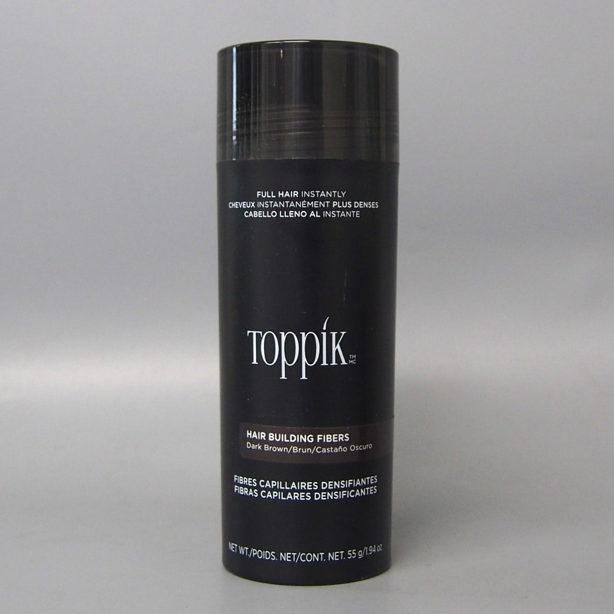Toppik Dark Brown Hair Building Fibers - 55g Giant Size
