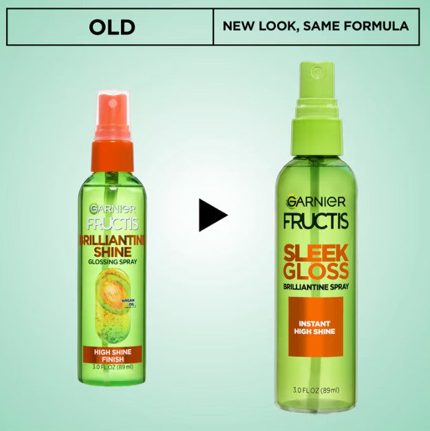 Garnier Fructis Shine Glossing Spray for Dry Hair - Unisex, 3 fl oz