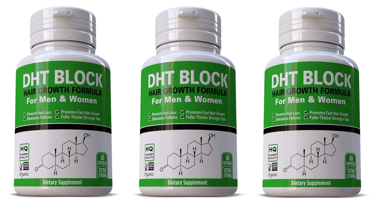 DHT Blocker Hair Growth Supplement - 60 Capsules